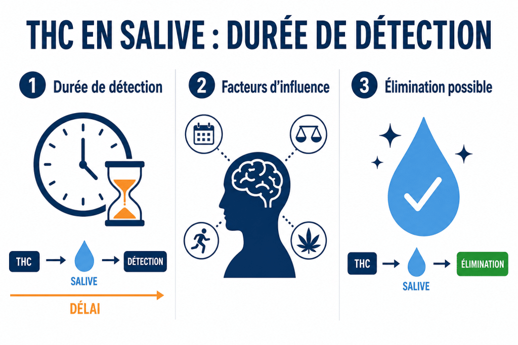 Thc en salive : durée de détection