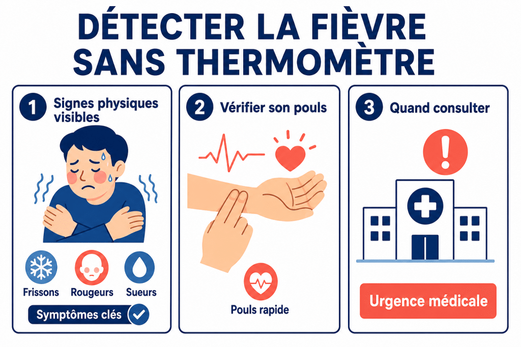 Détecter la fièvre sans thermomètre
