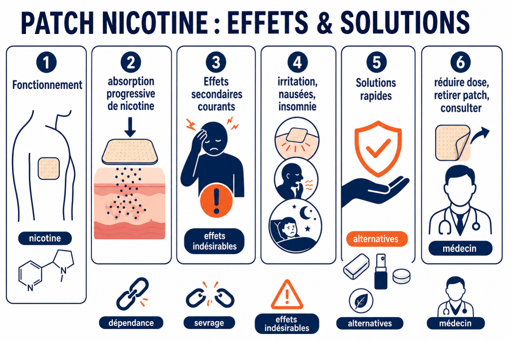 Patch nicotine : effets & solutions